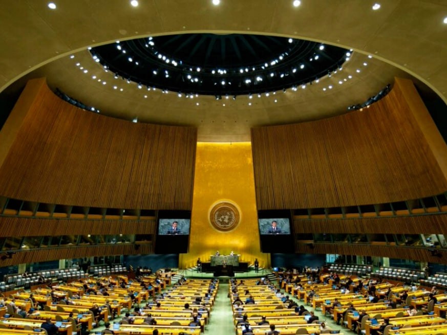 Meeting of the UN General Assembly